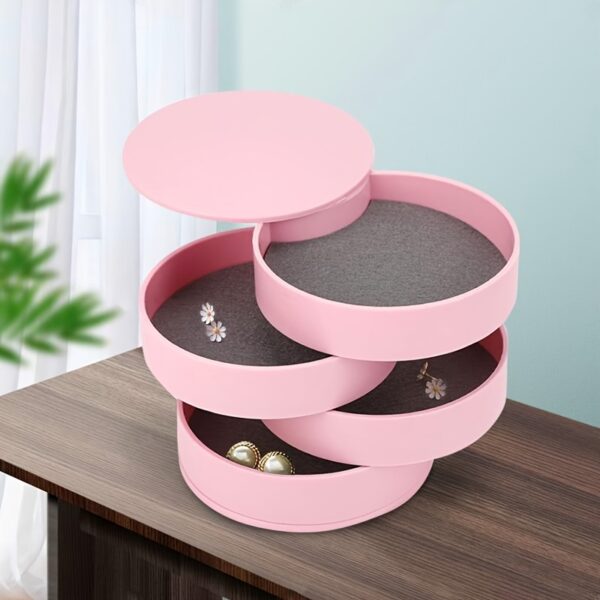 ⁦Zeyn Rotating Jewelry Organizer⁩ - الصورة ⁦6⁩